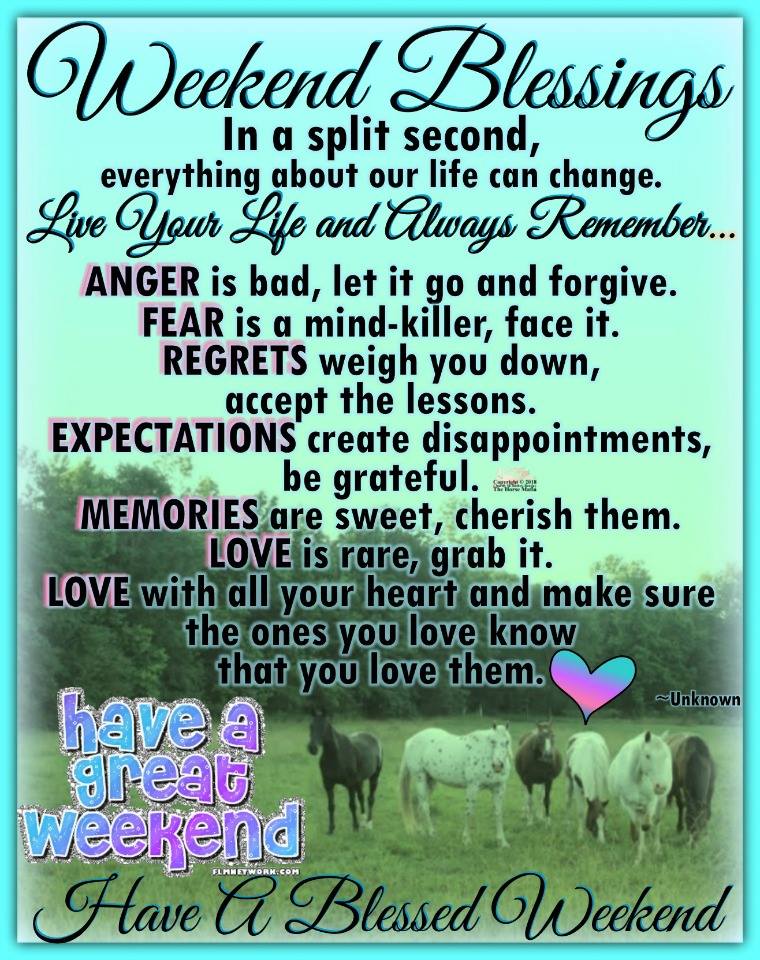 WeekendBlessings04062018 - The Horse Mafia