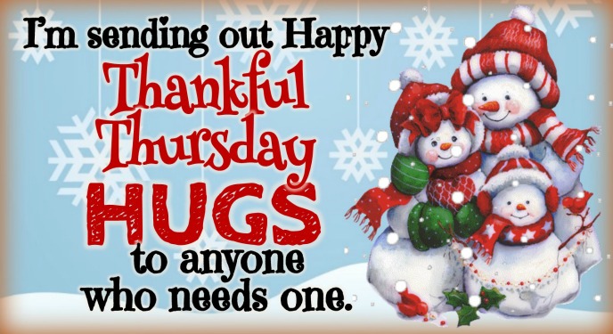 Thankful Thursday Hugs-December 17 2020 - The Horse Mafia